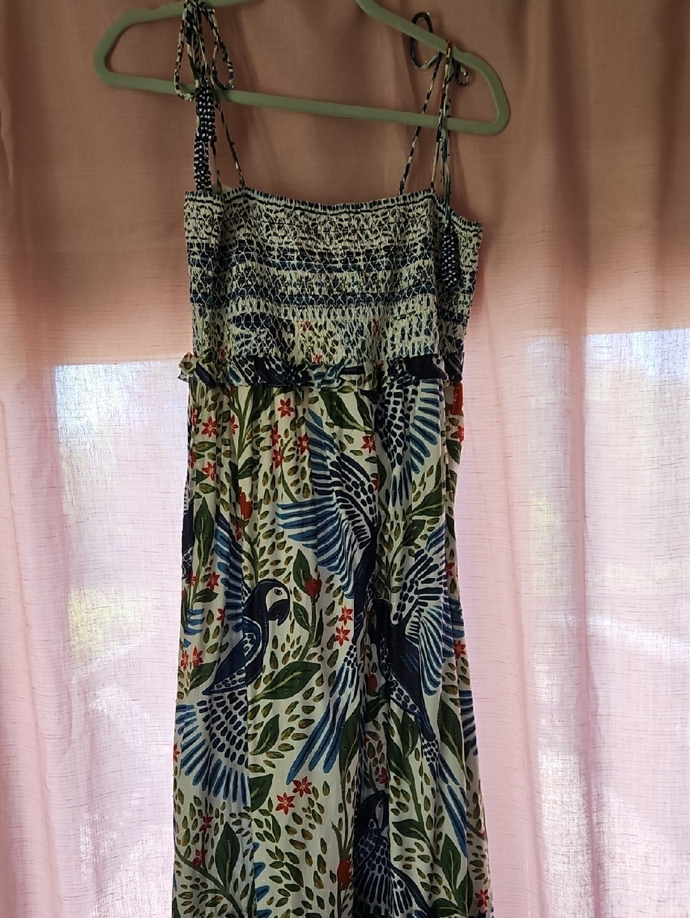 Farm Rio Toucan Print Maxi Dress